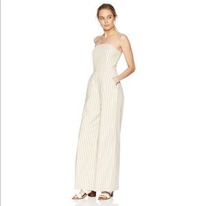 Nordstrom Yellow Striped Pantsuit